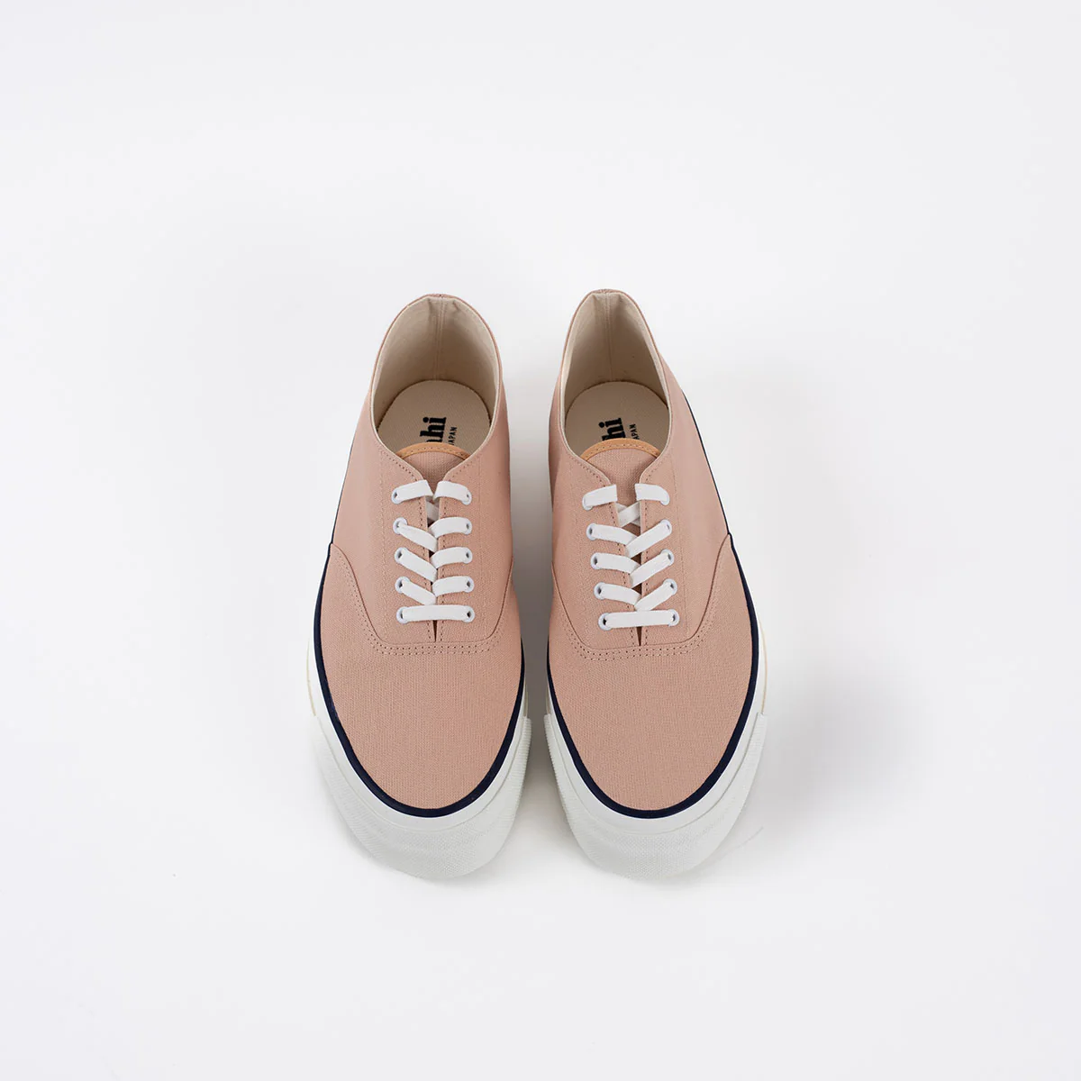 AS-041-BEI - ASAHI Cotton Deck Shoes - Beige - Image 5