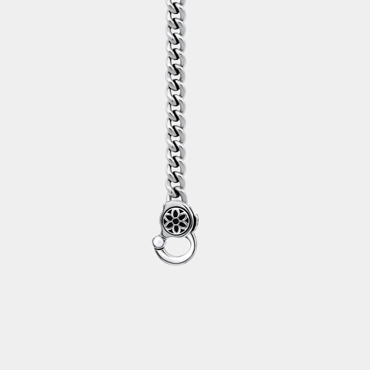 GA-CURB-CHAIN-AA-24 - GOOD ART HLYWD Curb Chain Necklace Size AA/Length 24 - Sterling Silver - Image 3