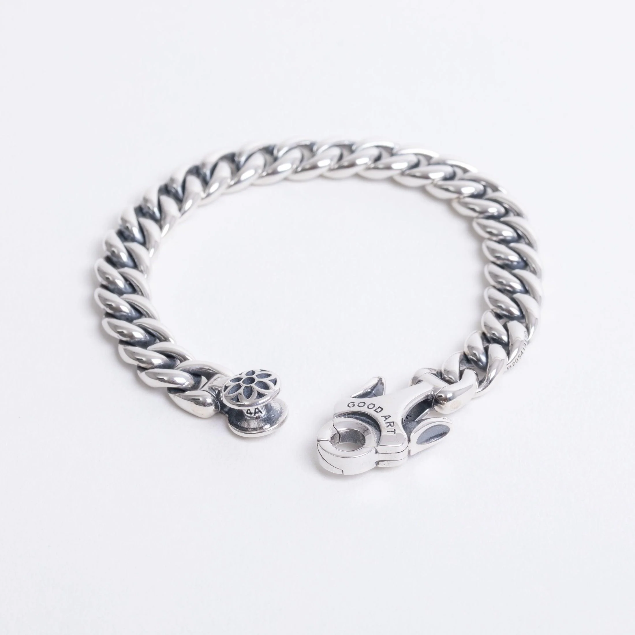 GA-MODEL-10-BRA-4A - GOOD ART HLYWD Model 10 Bracelet 4A - Sterling Silver - Image 3