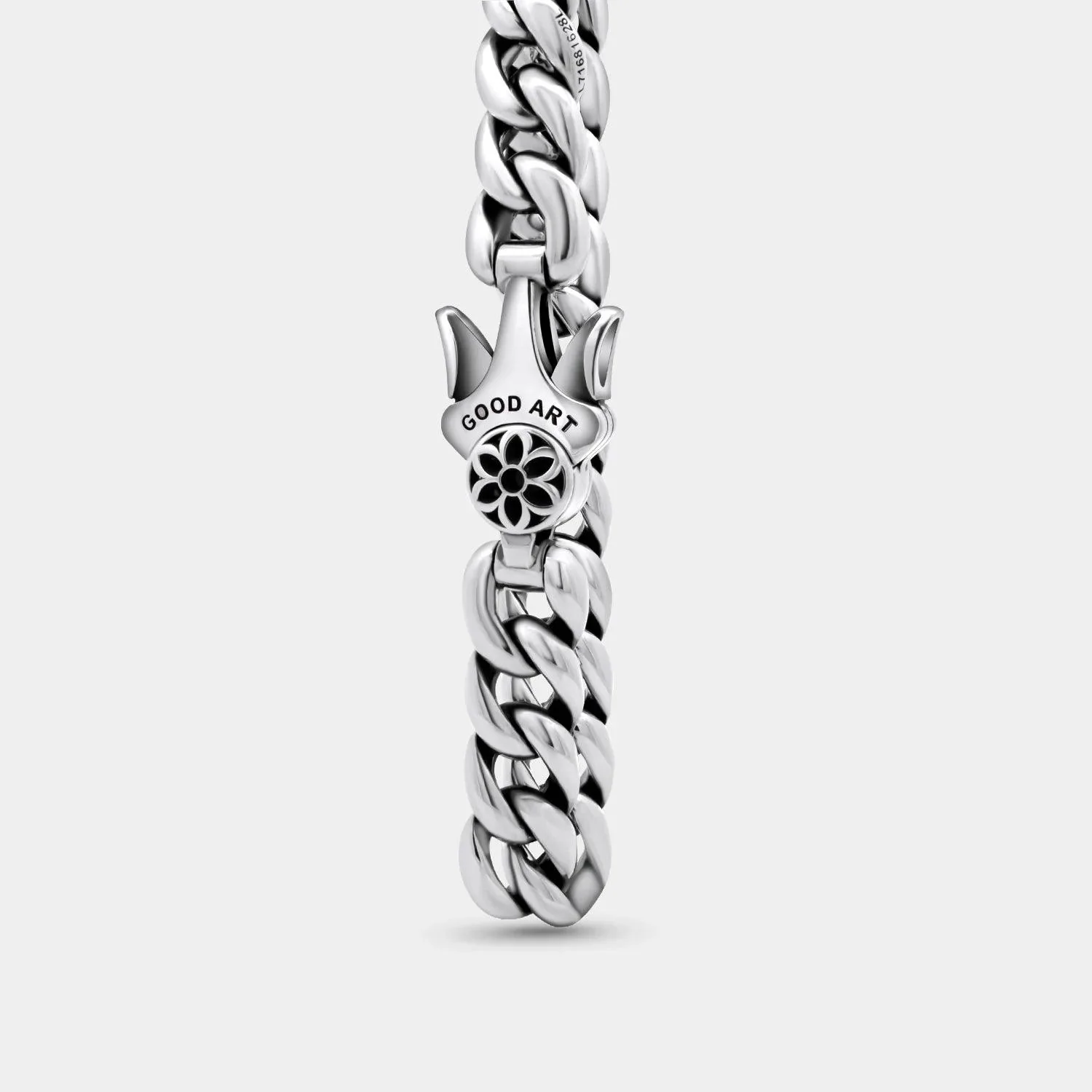 GA-MODEL-10-BRA-A - GOOD ART HLYWD Model 10 Bracelet A - Sterling Silver - Image 4