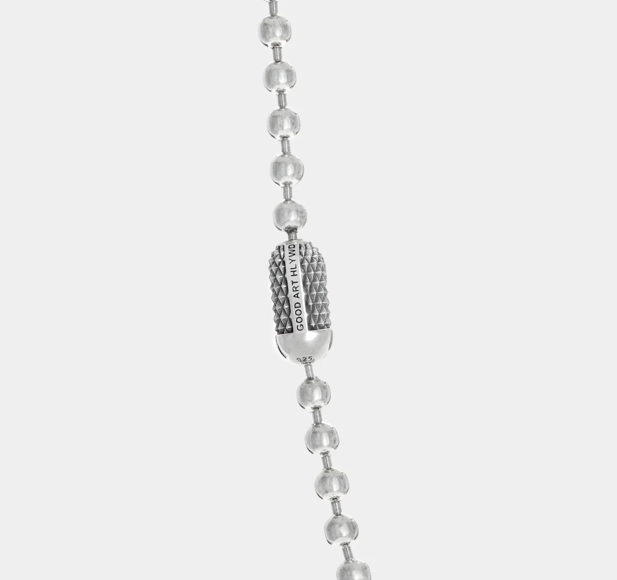 GA-POPLOCK-NECKLACE-A24-GB - GOOD ART HLYWD Poplock Necklace Goosebumps/ A24' - Sterling Silver - Image 3