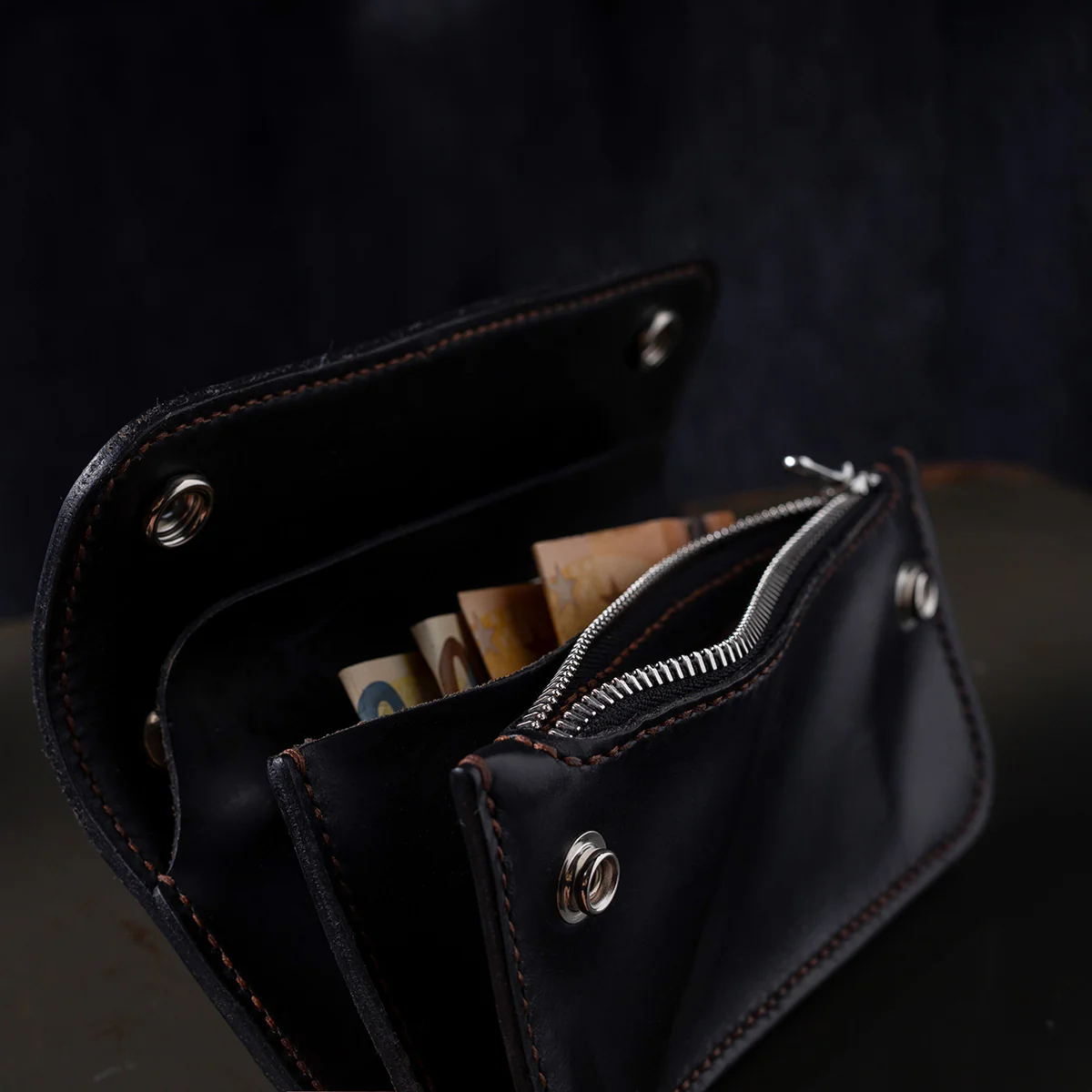 GA-WALLET-BLK - GOOD ART HLYWD Army Navy Wallet - Black - Image 4