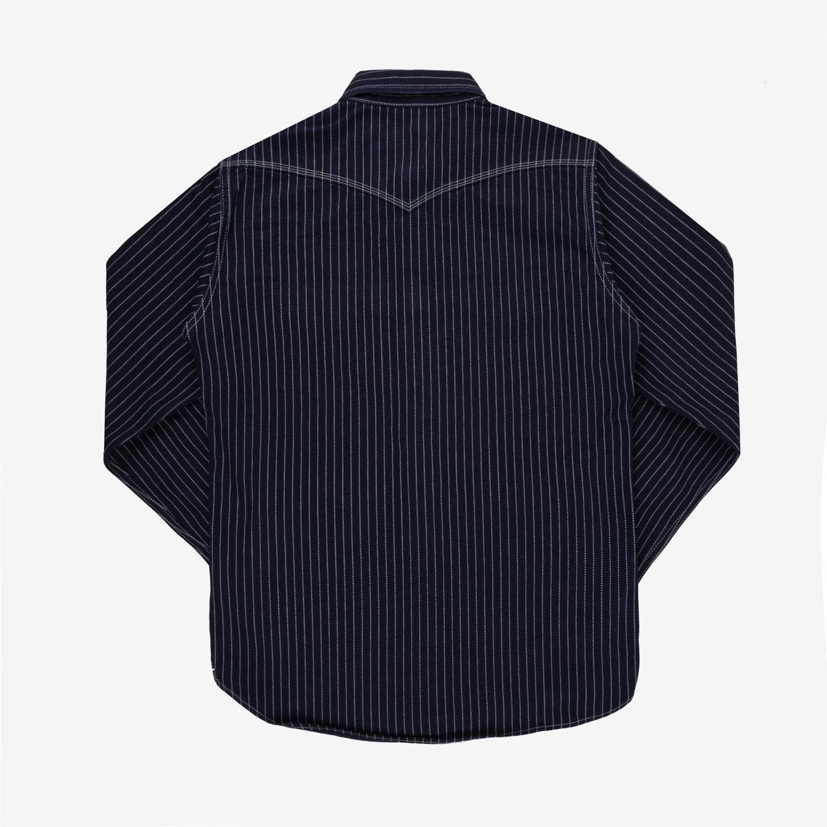 IHSH-227-IND - 12oz Wabash CPO Shirt - Indigo - Image 5