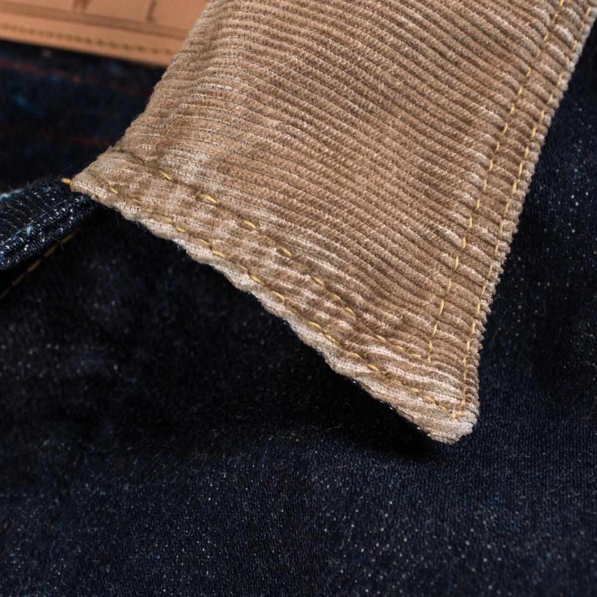 IH-101J-SR - 18oz Selvedge Denim Storm Rider Jacket - Indigo - Image 11