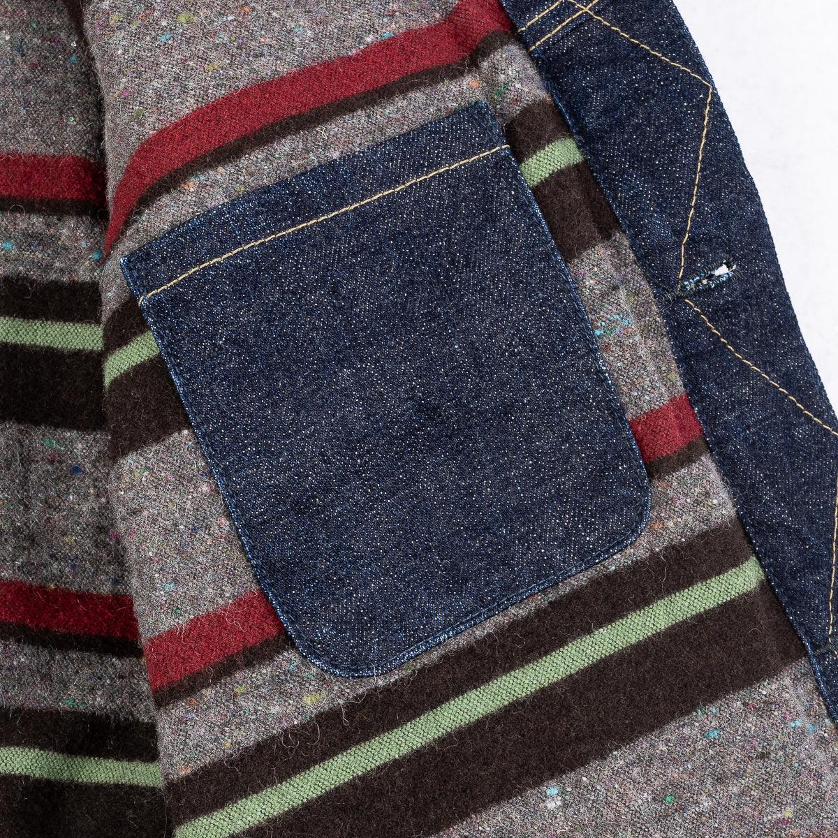 IH-101J-SR - 18oz Selvedge Denim Storm Rider Jacket - Indigo - Image 7