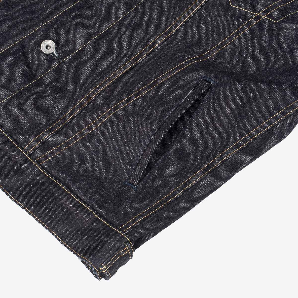 IH-526J-142 - 14oz Selvedge Denim Modified Type III Jacket - Indigo - Image 6