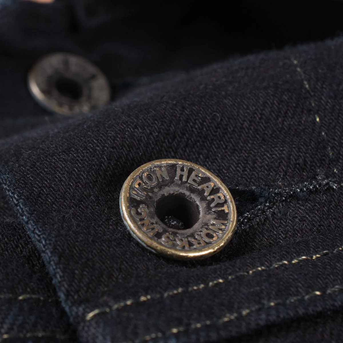 IH-526J-142OD - 14oz Selvedge Denim Type III Jacket - Overdyed Indigo - Image 14
