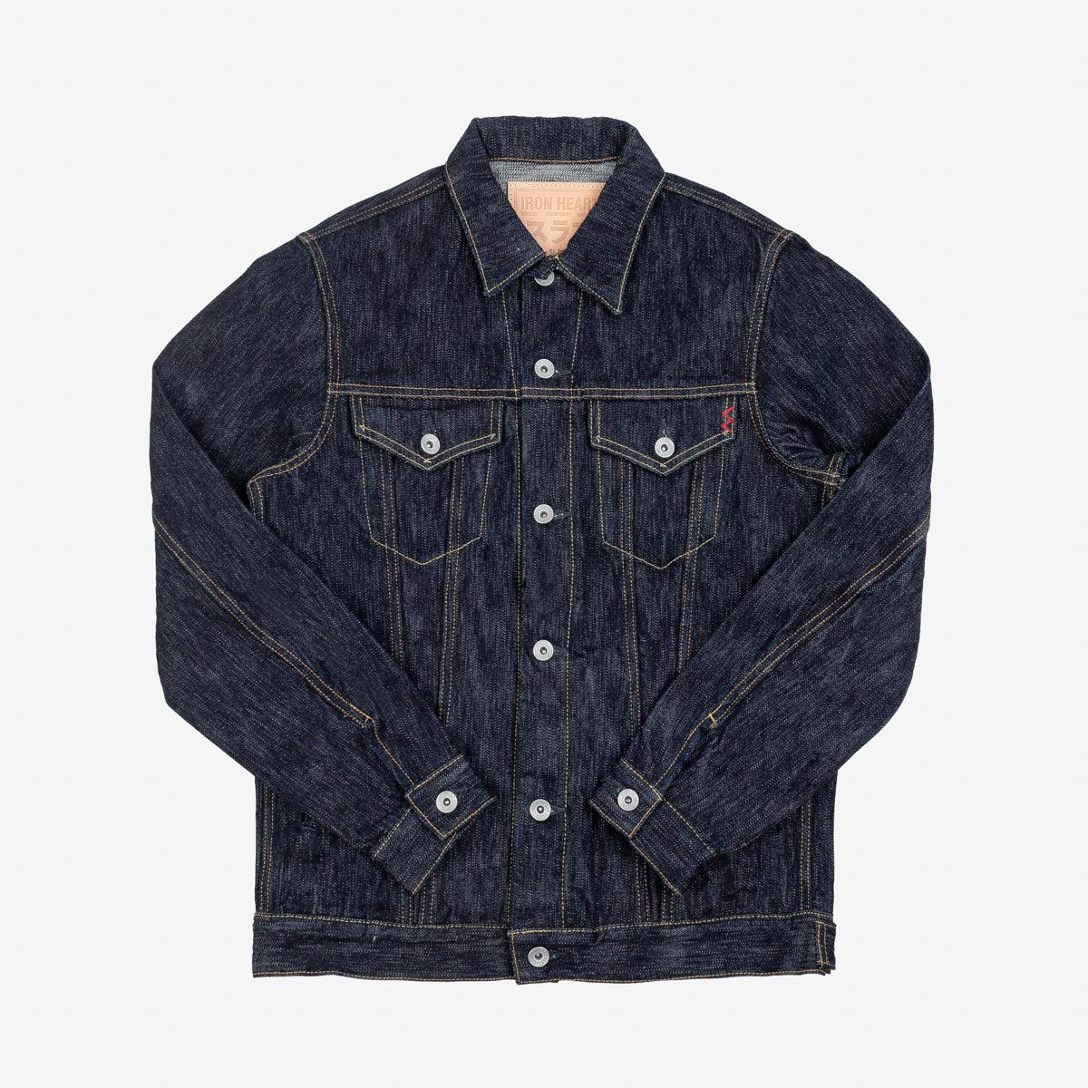 IH-526J-SLB - 16oz Slubby Selvedge Denim Type III Jacket - Indigo