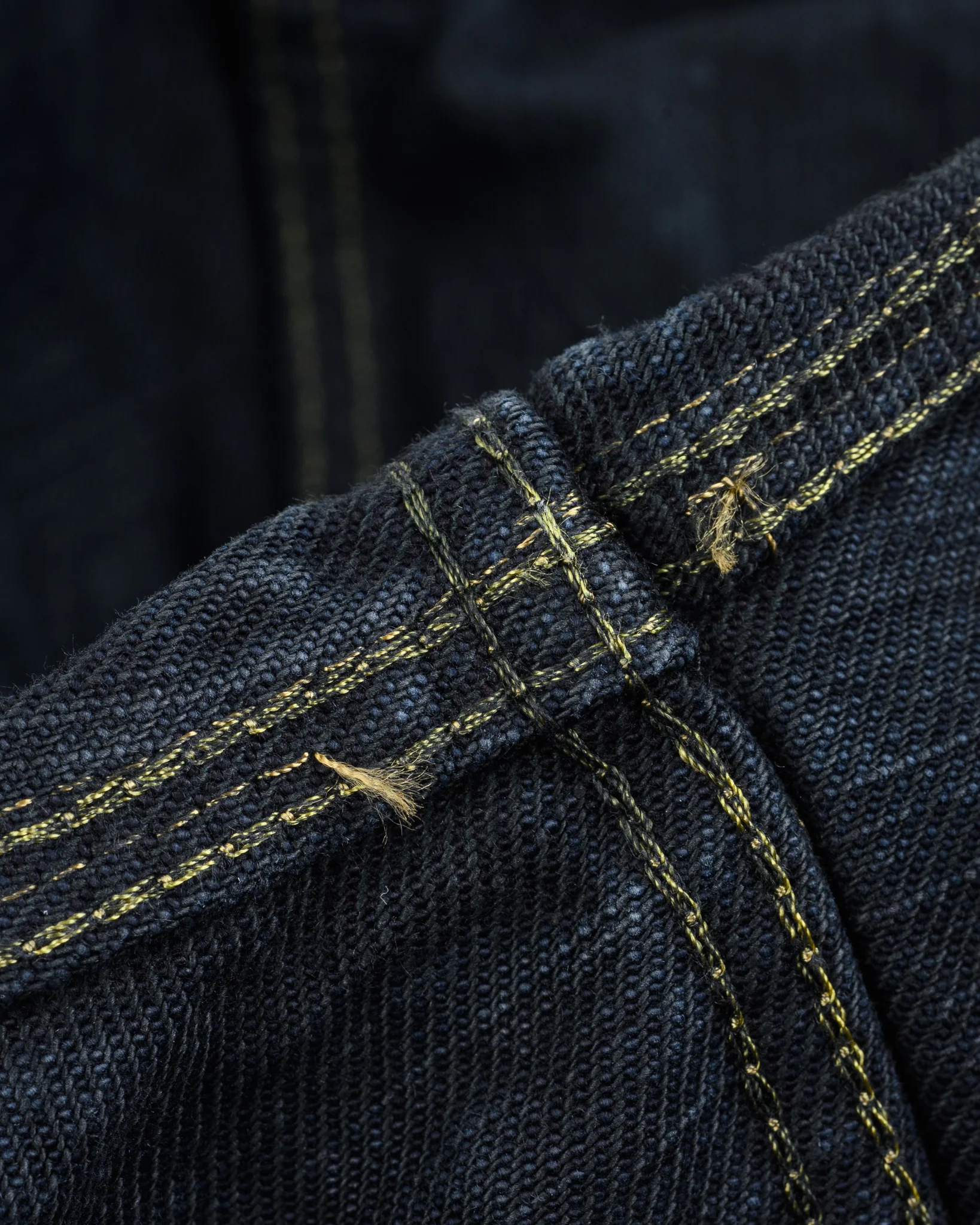 IH-526LOD - 19oz Lefthand Twill Type III Denim Jacket - Black Overdyed - Image 12