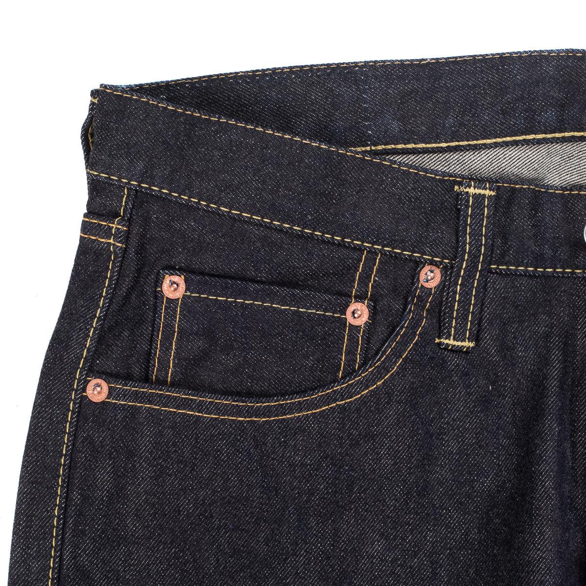 IH-555S-142 - 14oz Selvedge Denim Super Slim Cut Jeans - Indigo - Image 10