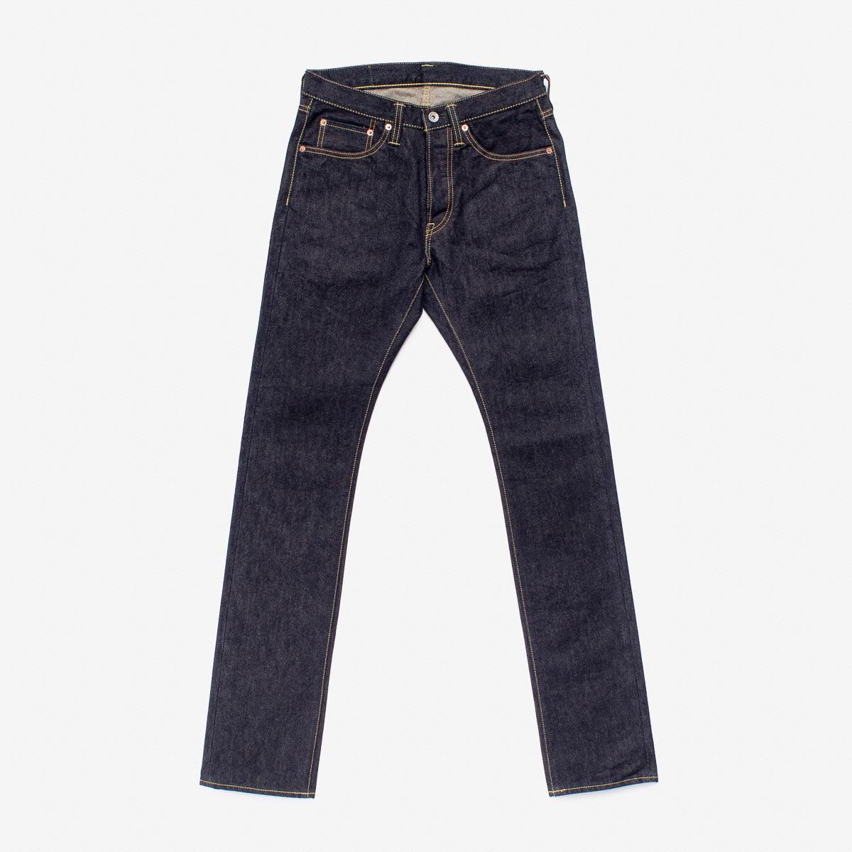 IH-555S-142 - 14oz Selvedge Denim Super Slim Cut Jeans - Indigo - Image 7