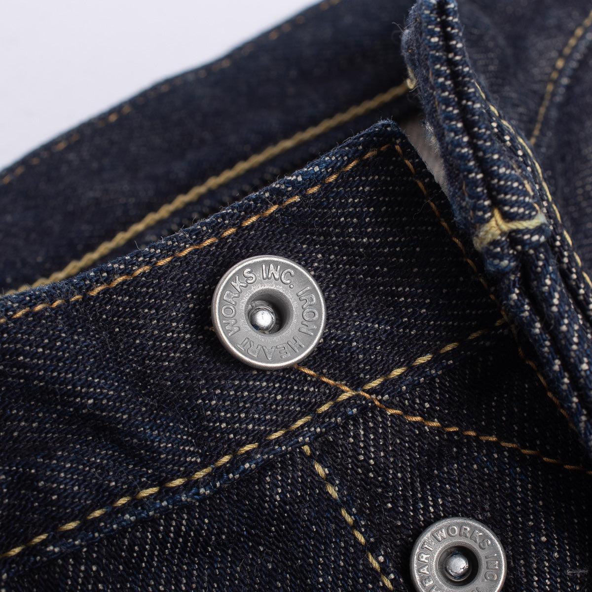 IH-555S-21 - 21oz Selvedge Denim Super Slim Jeans - Indigo - Image 6