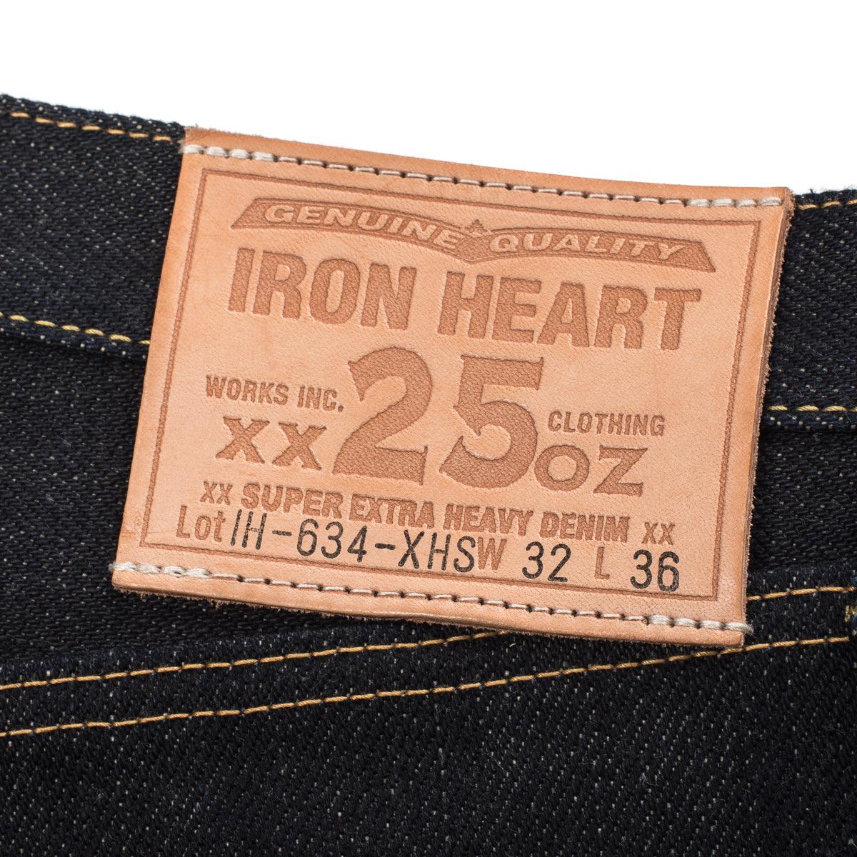 IH-634-XHS - 25oz Selvedge Denim Straight Cut Jeans - Indigo - Image 5