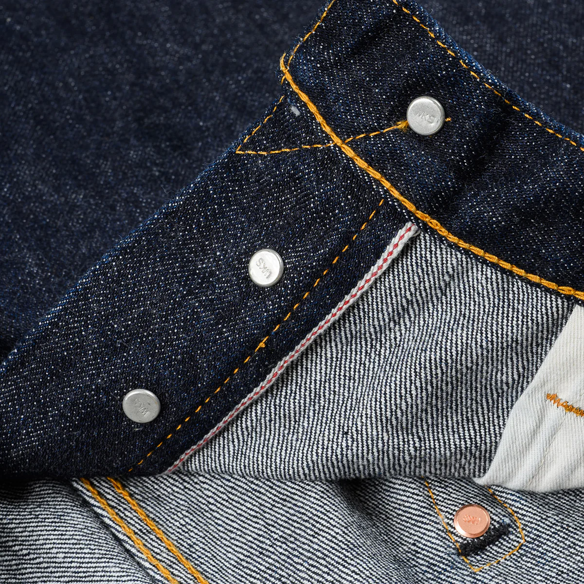 IH-684S-16-GER - Iron Heart Germany 16oz Vintage Selvedge Denim Relaxed Cut Jeans - Indigo - Image 11