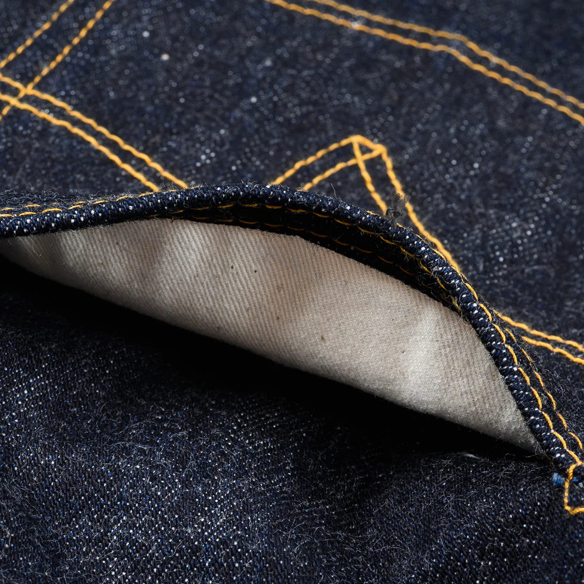 IH-684S-16-GER - Iron Heart Germany 16oz Vintage Selvedge Denim Relaxed Cut Jeans - Indigo - Image 15