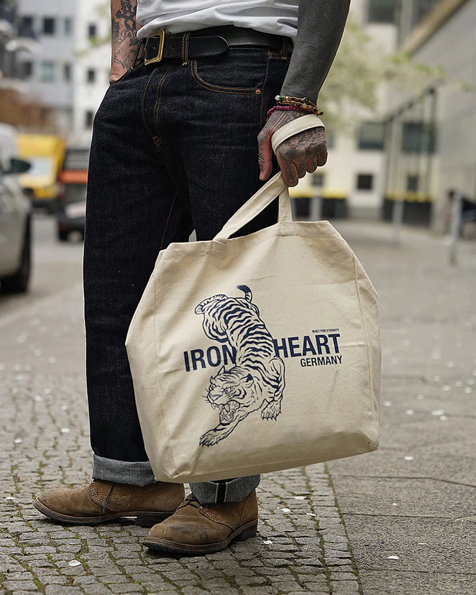 IH-684S-16-GER - Iron Heart Germany 16oz Vintage Selvedge Denim Relaxed Cut Jeans - Indigo - Image 17