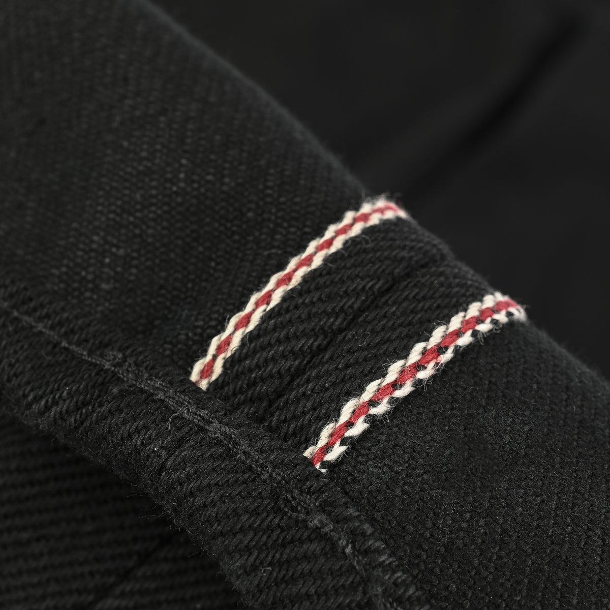 IH-634S-SB - 21oz Selvedge Denim Straight Cut - Superblack Non-Fade - Image 14