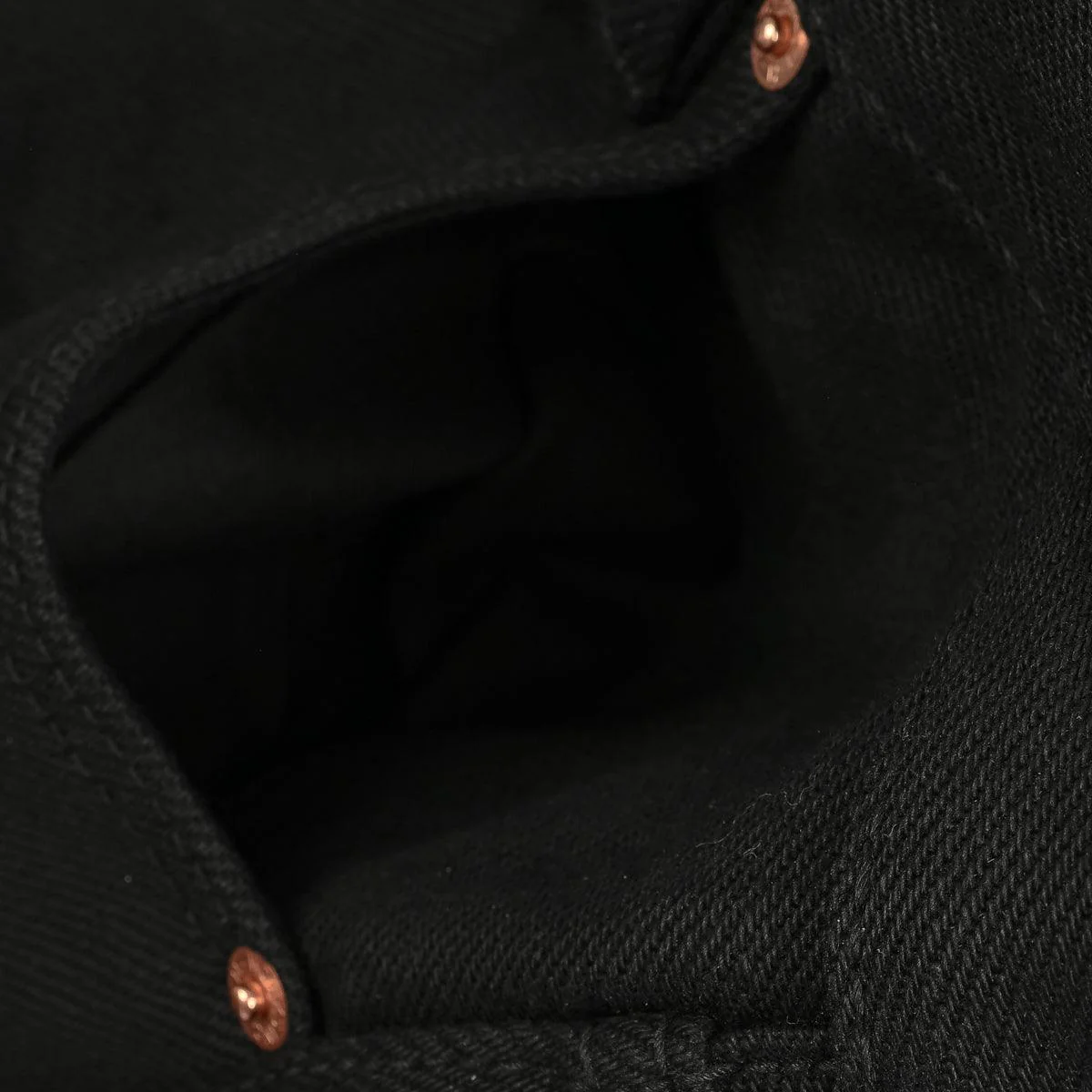 IH-634S-SB - 21oz Selvedge Denim Straight Cut - Superblack Non-Fade - Image 16