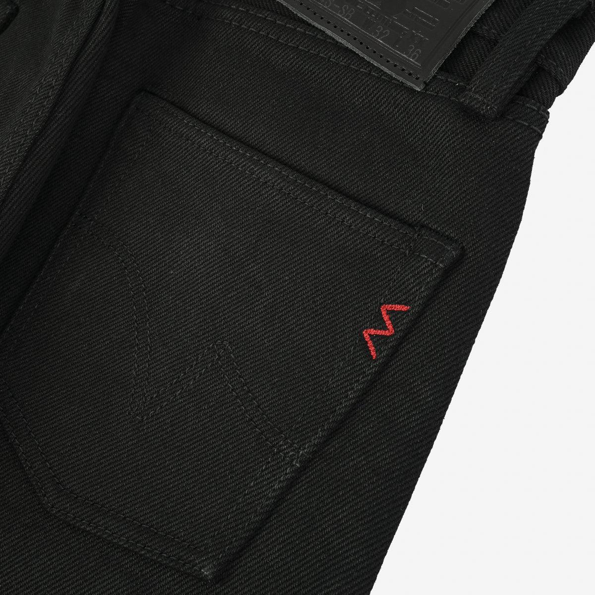 IH-634S-SB - 21oz Selvedge Denim Straight Cut - Superblack Non-Fade - Image 9