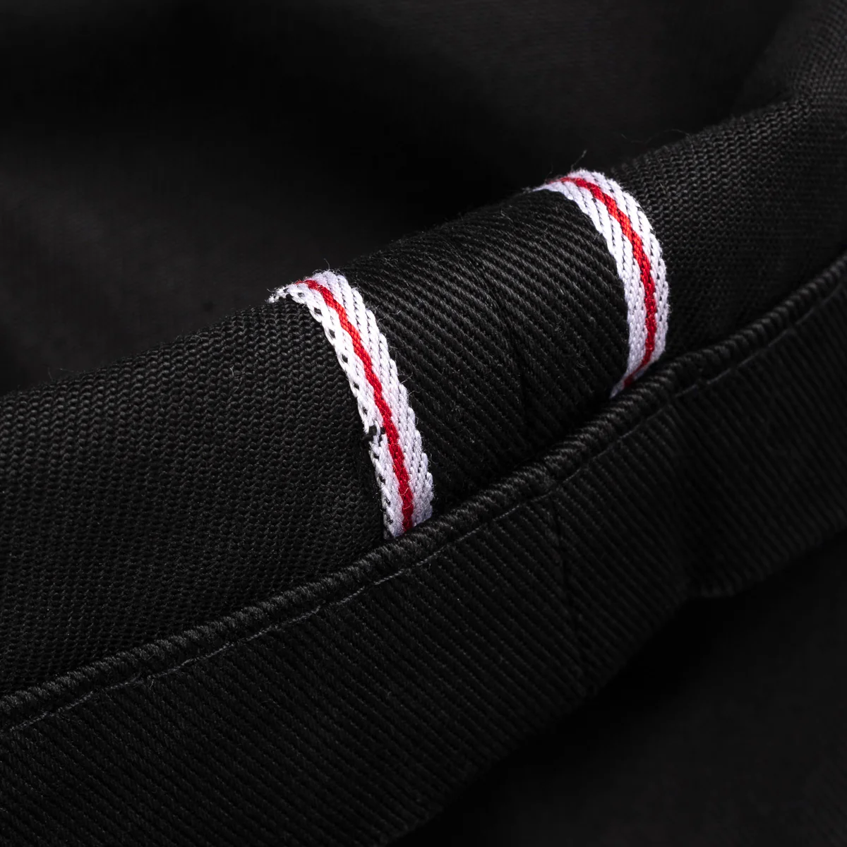 IH-721-BLK - 9oz Mercerised Selvedge Cotton Slim Tapered Chino - Black - Image 9
