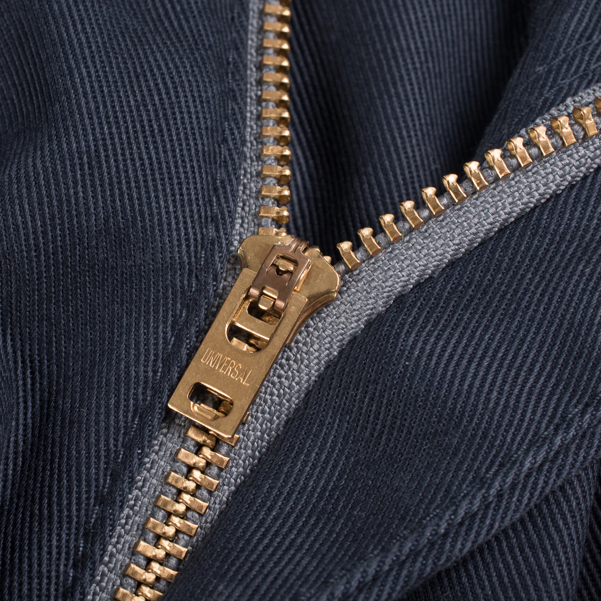 IH-721-NAV - 9oz Mercerised Selvedge Cotton Slim Tapered Chino - Navy - Image 15