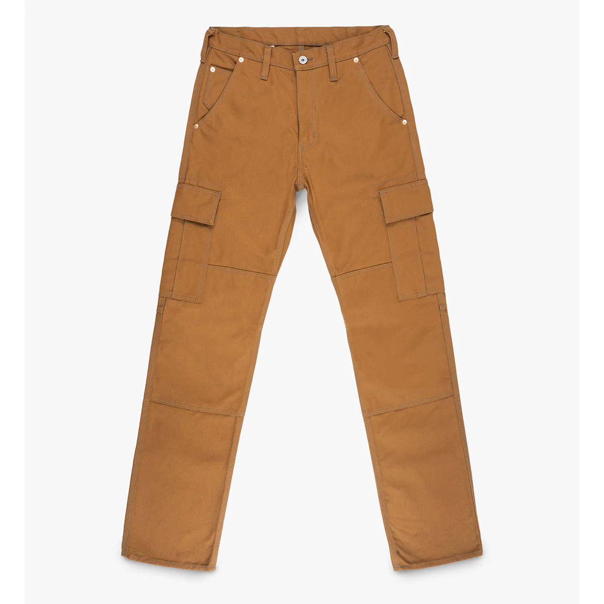IH-743-BRN - 17oz Duck Cargo Pants - Brown
