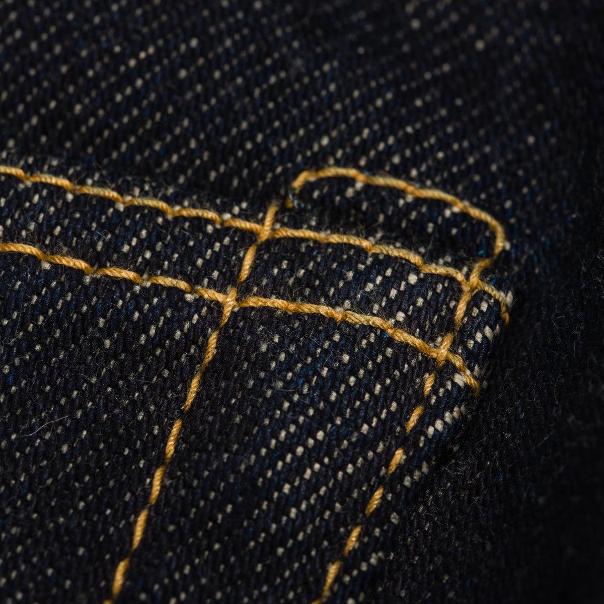 IH-777S-21 - 21oz Selvedge Denim Slim Tapered Jeans - Indigo - Image 10