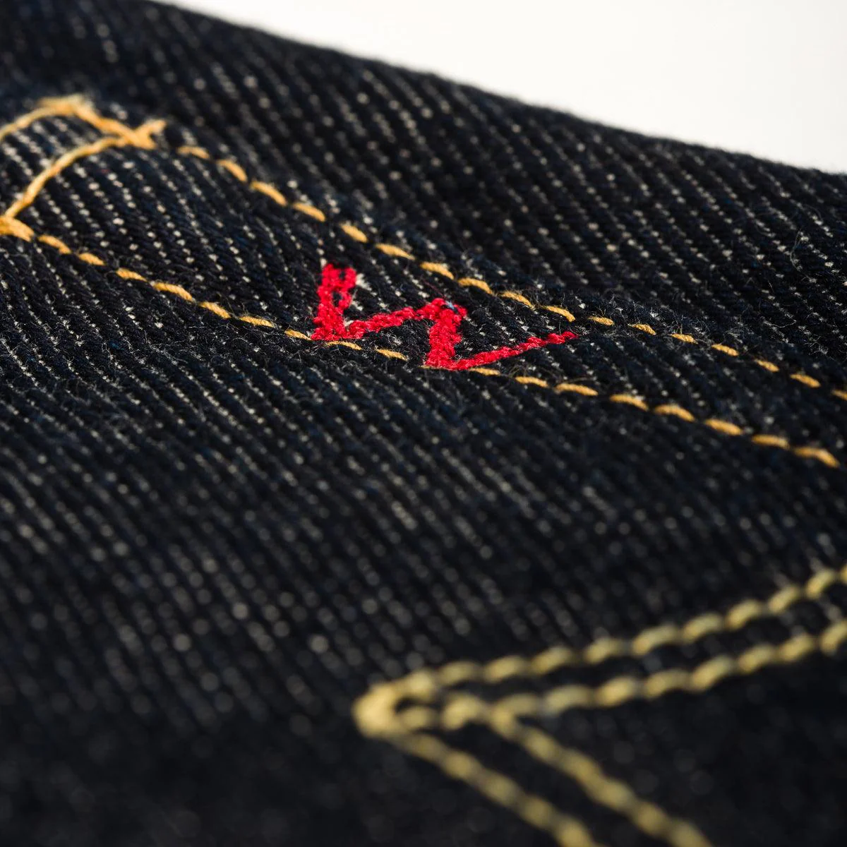 IH-777S-21 - 21oz Selvedge Denim Slim Tapered Jeans - Indigo - Image 11