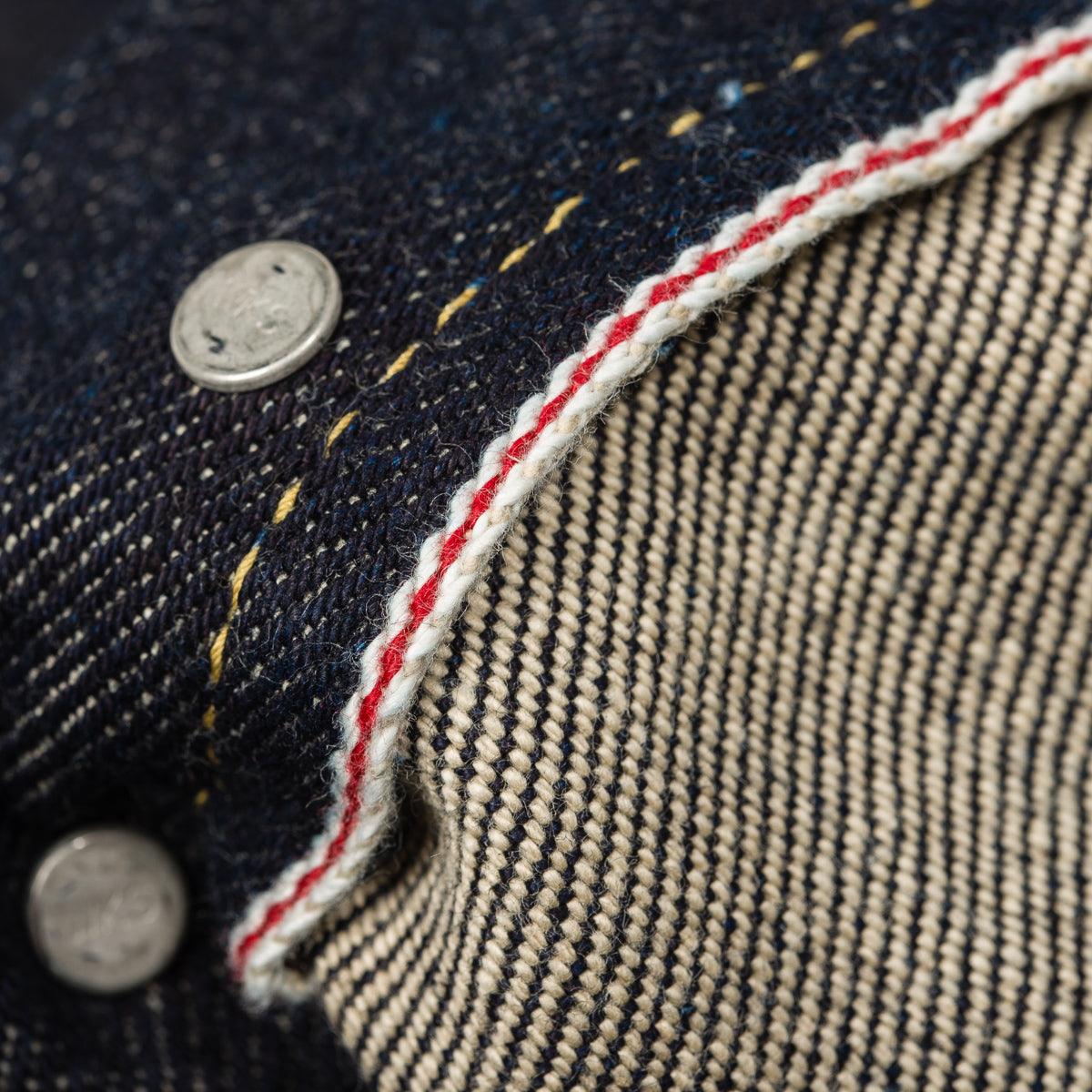 IH-777S-21 - 21oz Selvedge Denim Slim Tapered Jeans - Indigo - Image 5