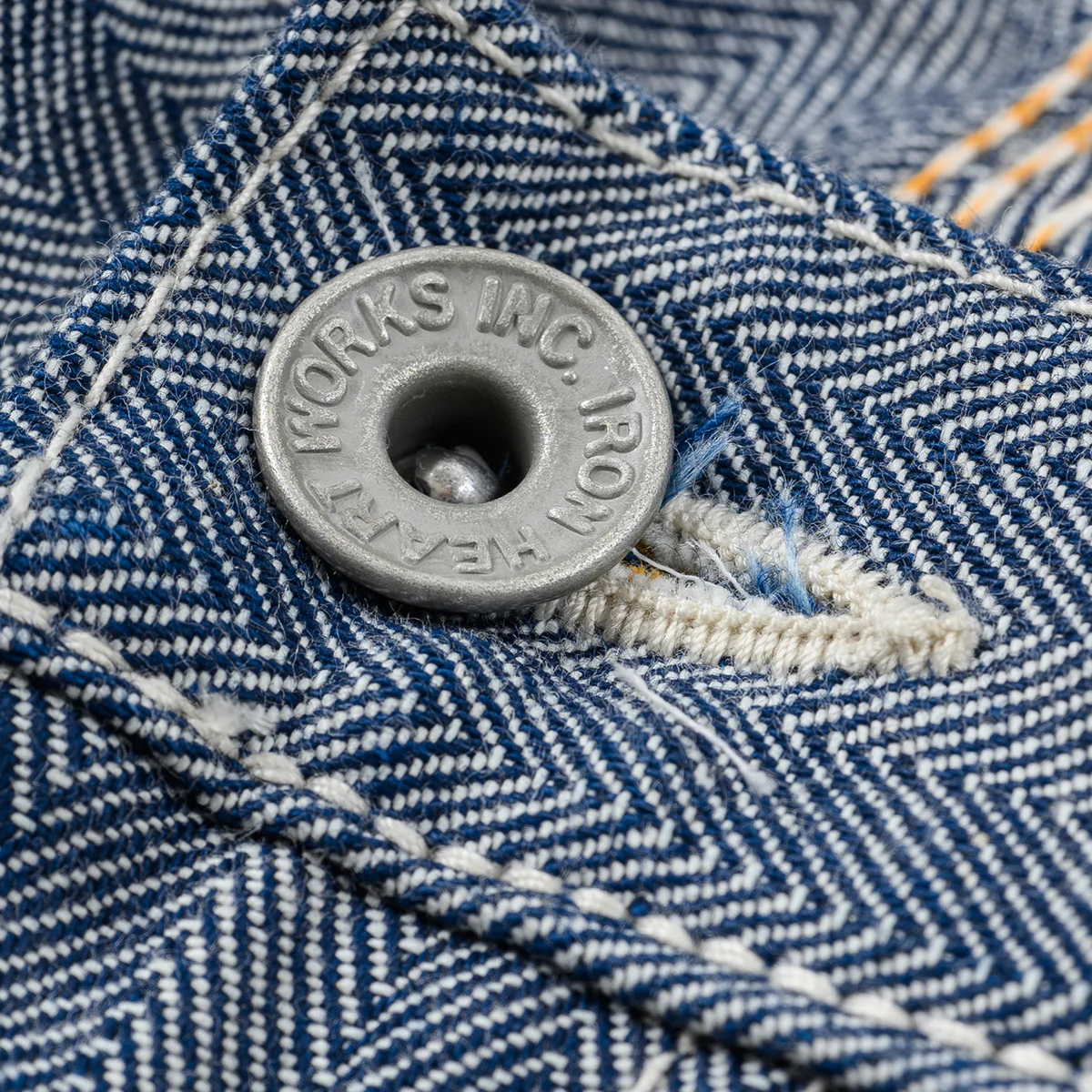 IH-830-IND - 10.5oz Herringbone Painter’s Pants - Indigo - Image 10