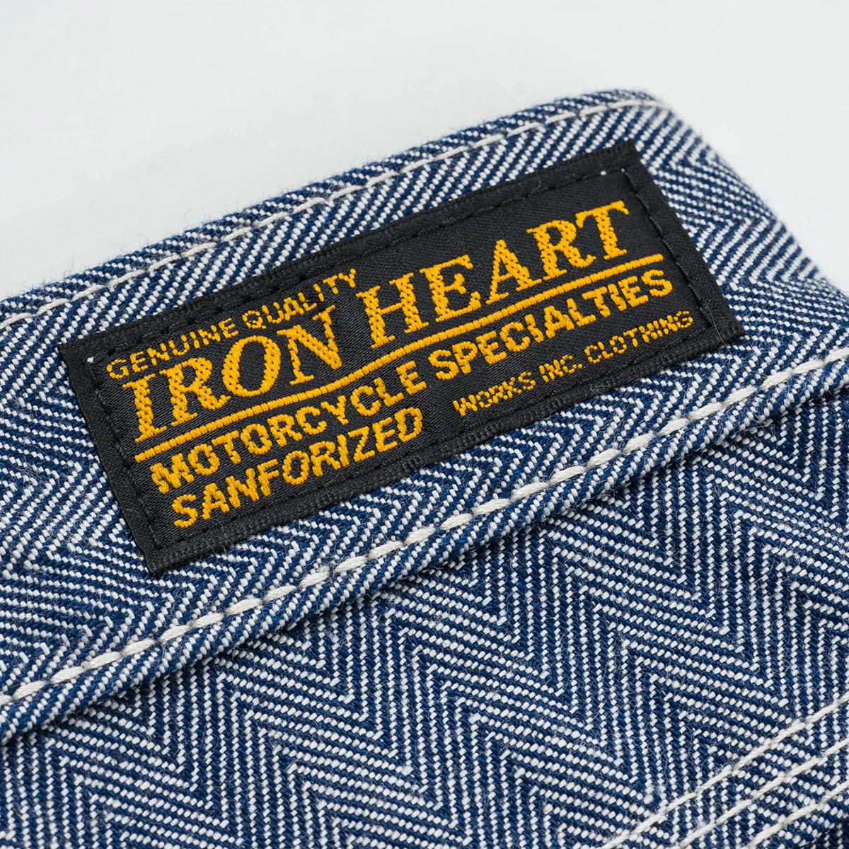 IH-830-IND - 10.5oz Herringbone Painter’s Pants - Indigo - Image 12