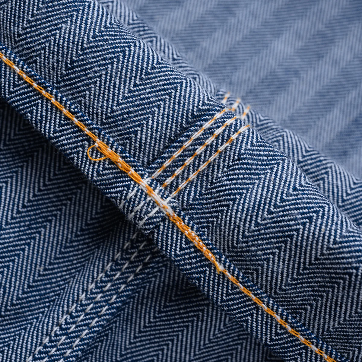 IH-830-IND - 10.5oz Herringbone Painter’s Pants - Indigo - Image 14