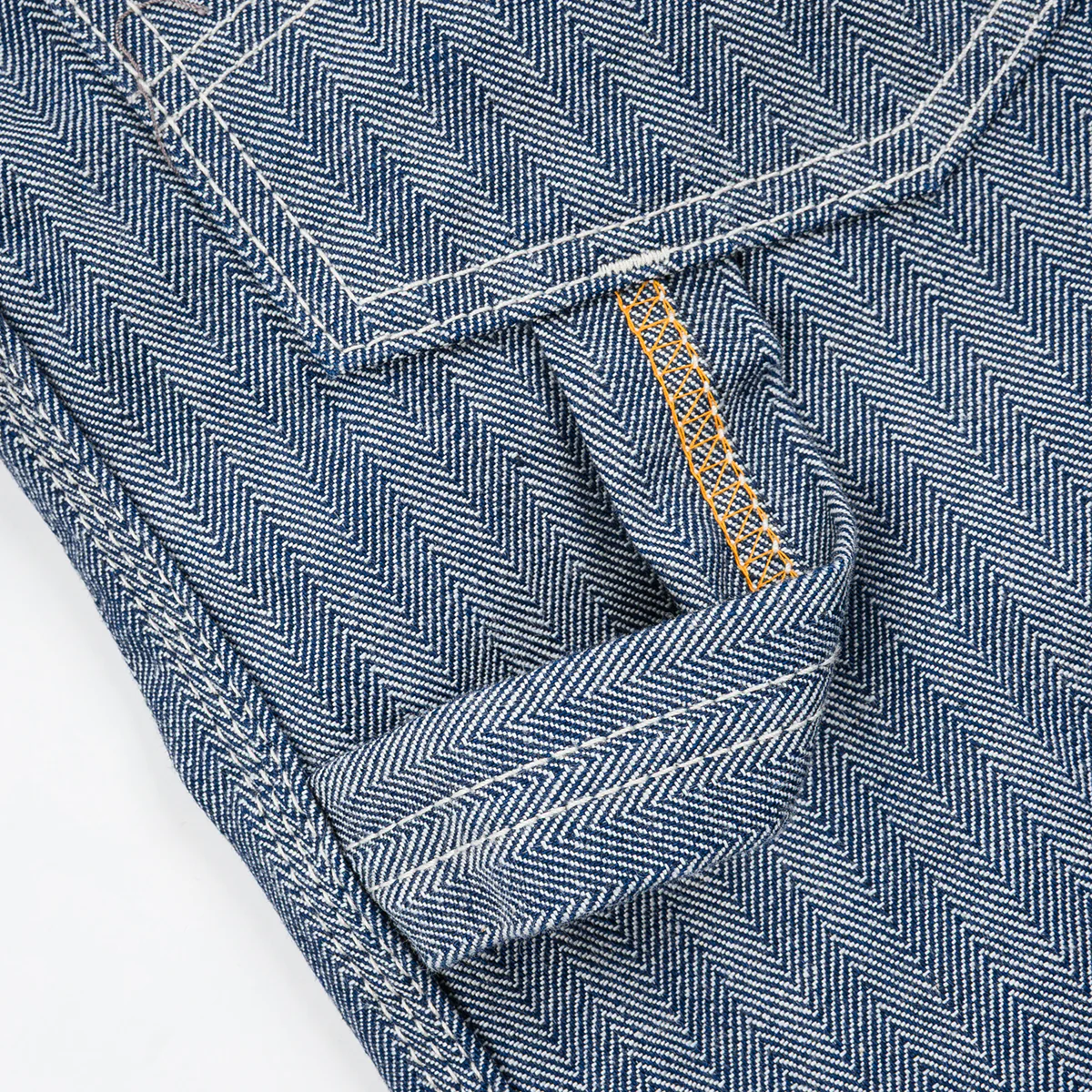 IH-830-IND - 10.5oz Herringbone Painter’s Pants - Indigo - Image 9
