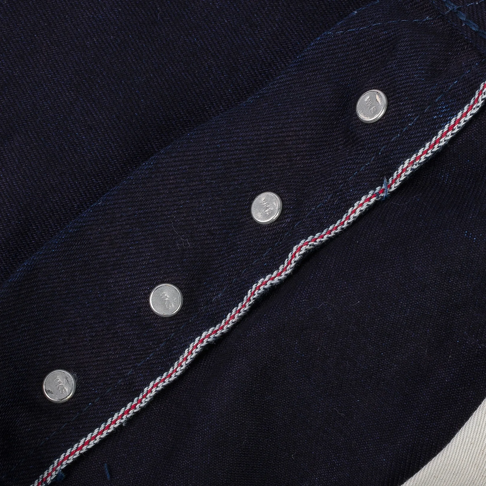 IH-888S-14II - 14oz Selvedge Denim Medium/High Rise Tapered Jeans - Indigo/Indigo - Image 10