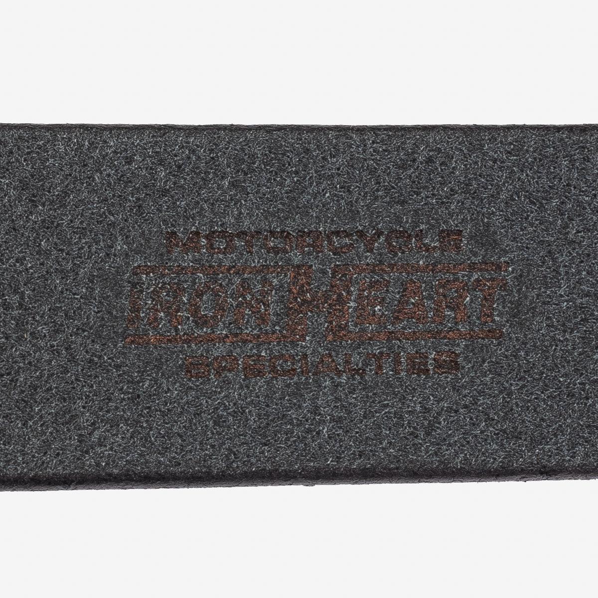 IHB-10-BLK - Heavy Duty "Tochigi" Leather Belt - Black - Image 4