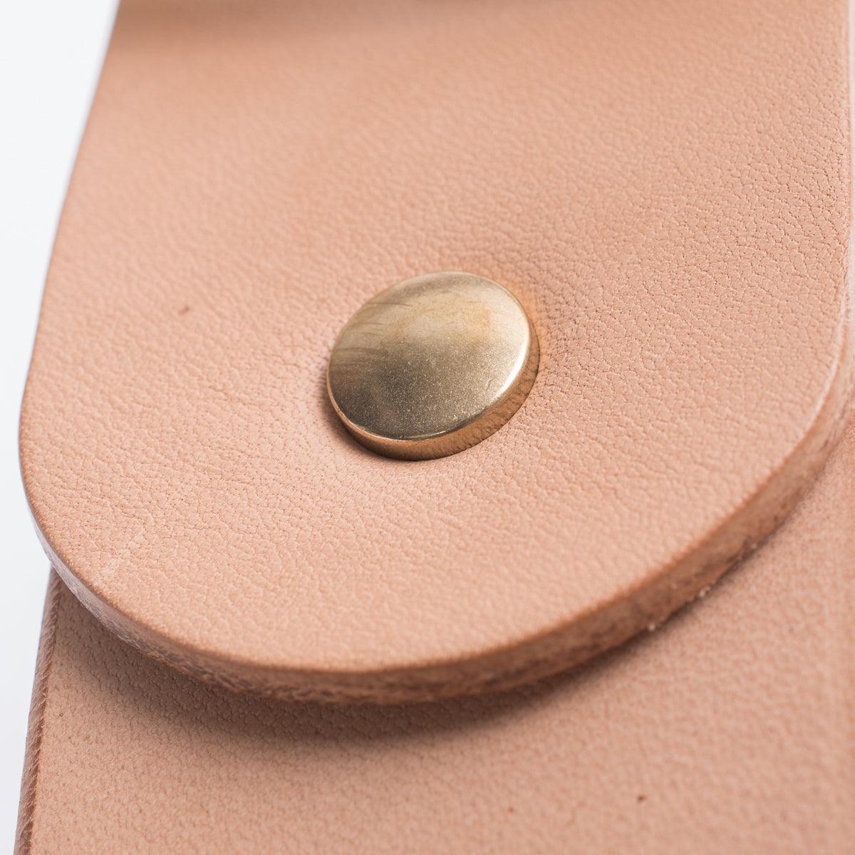 IHB-11-NAT - Heavy Duty "Tochigi" Leather Belt Natural - Image 6