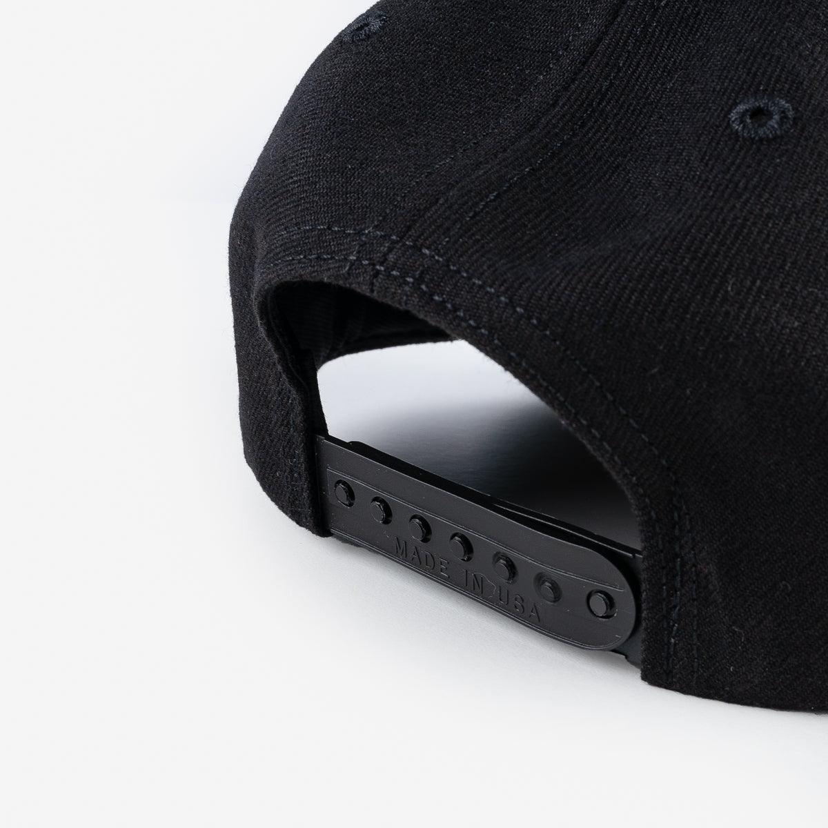 IHC-19-ITTB - Iron Heart IRON TO THE BONE Snapback Cap - Black - Image 4