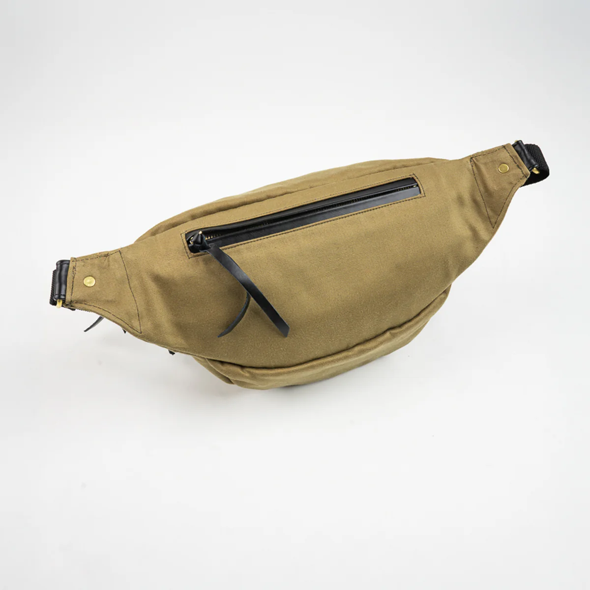 IHE-53-KHA - Whipcord Waist Bag - Khaki - Image 3