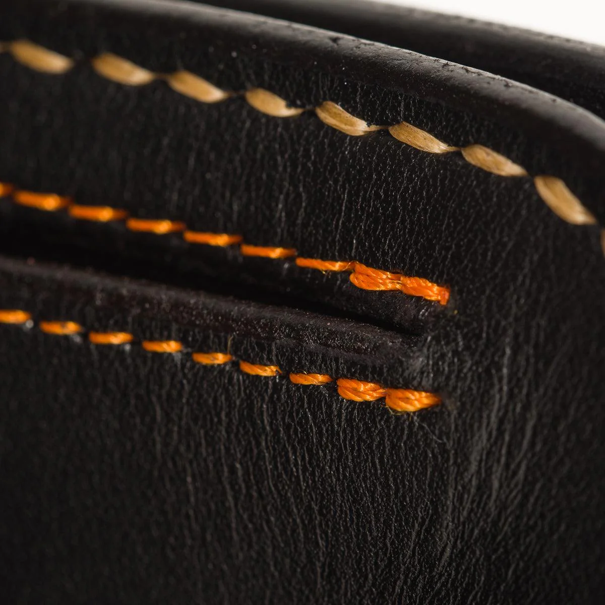 IHG-02-BLK - Medium Shell Cordovan Wallet - Black - Image 6