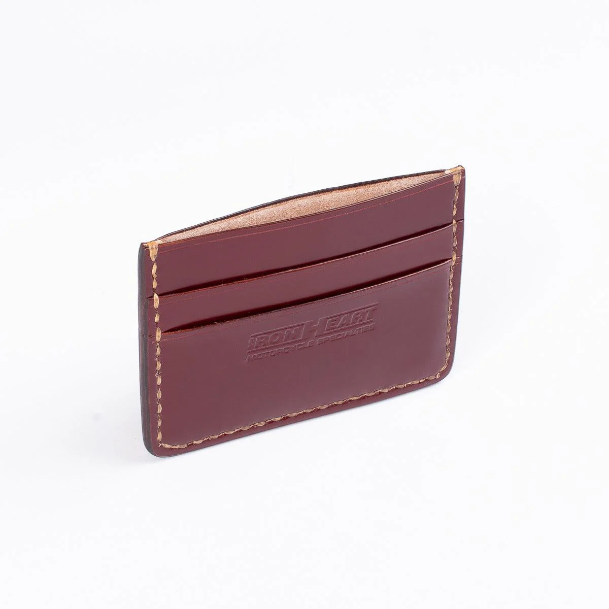IHG-089-OXB - Shell Cordovan Card Holder - Oxblood - Image 2