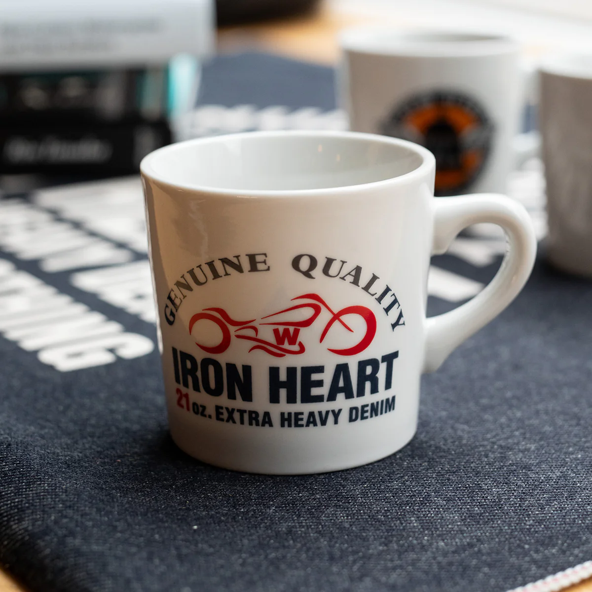 IHG-112-MOTO - Iron Heart "Iron Heart “Motorcycle Logo" Mug - Image 2