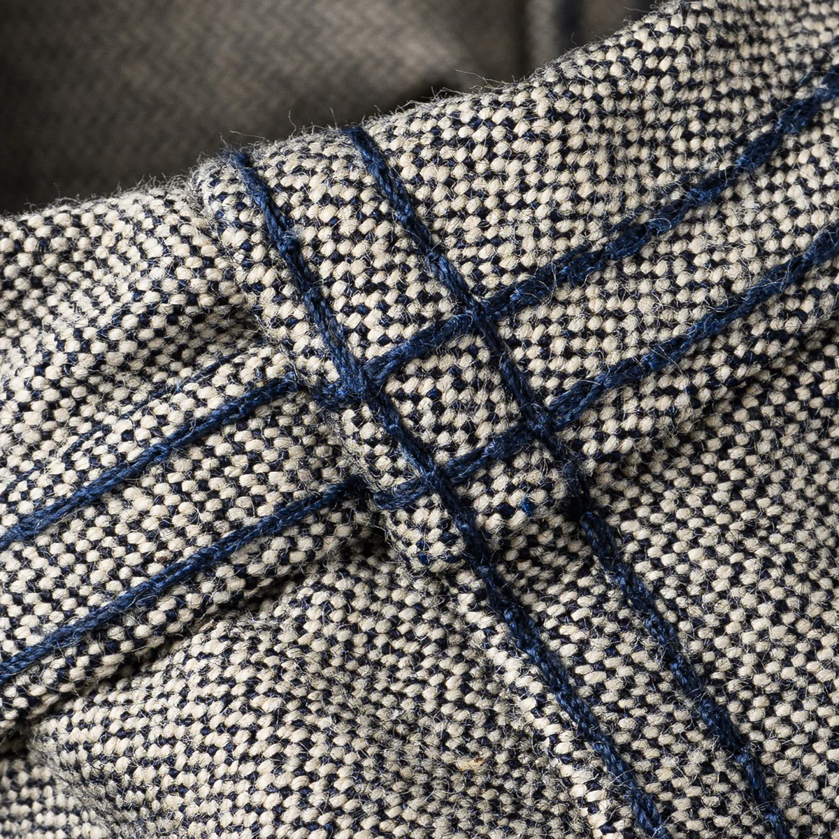 IHJ-122-IND - 14oz Broken Twill Selvedge Denim Work Jacket - Indigo - Image 14