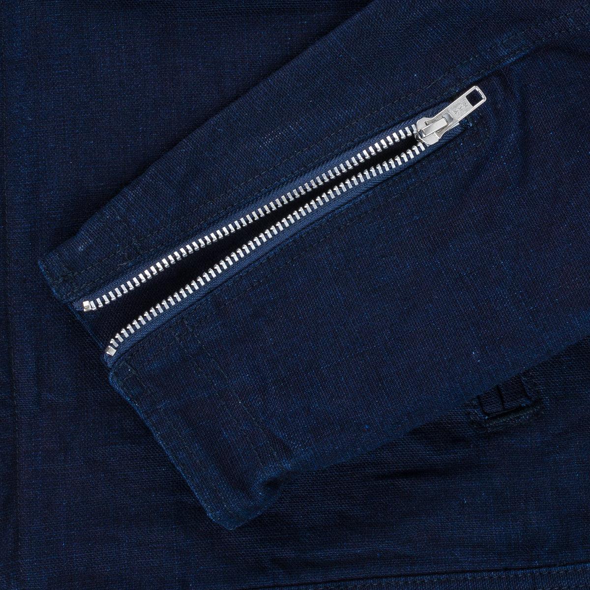 IHJ-135-IND - 13oz Ox Riders Jacket - Indigo - Image 9