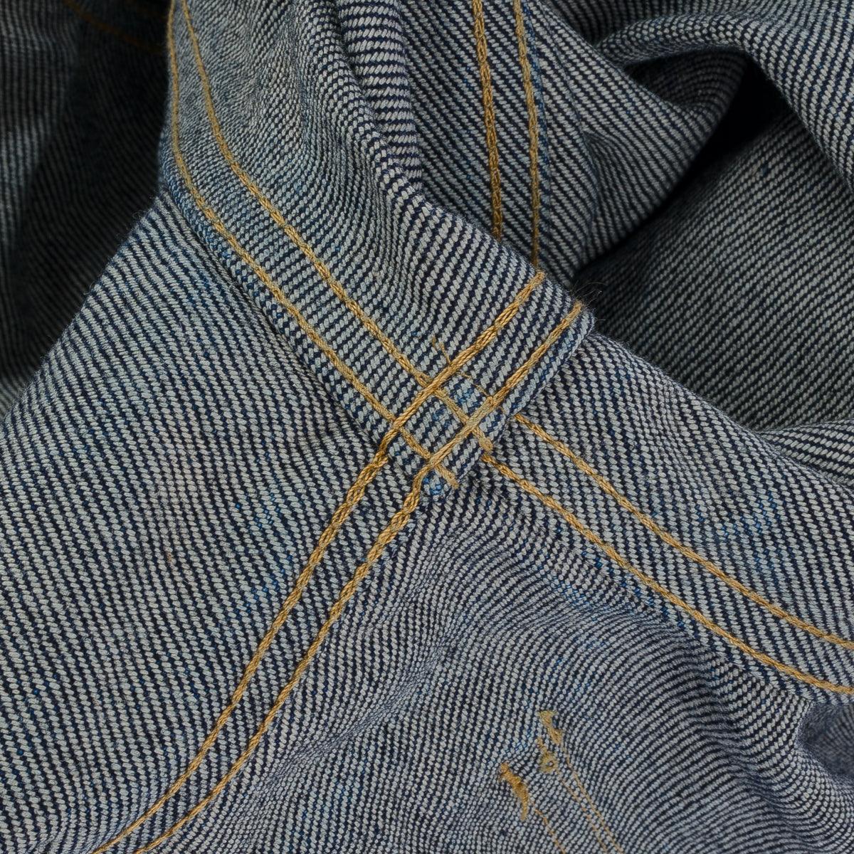 IHJ-139-IND - 19oz Selvedge Denim Type II Jacket - Indigo - Image 14