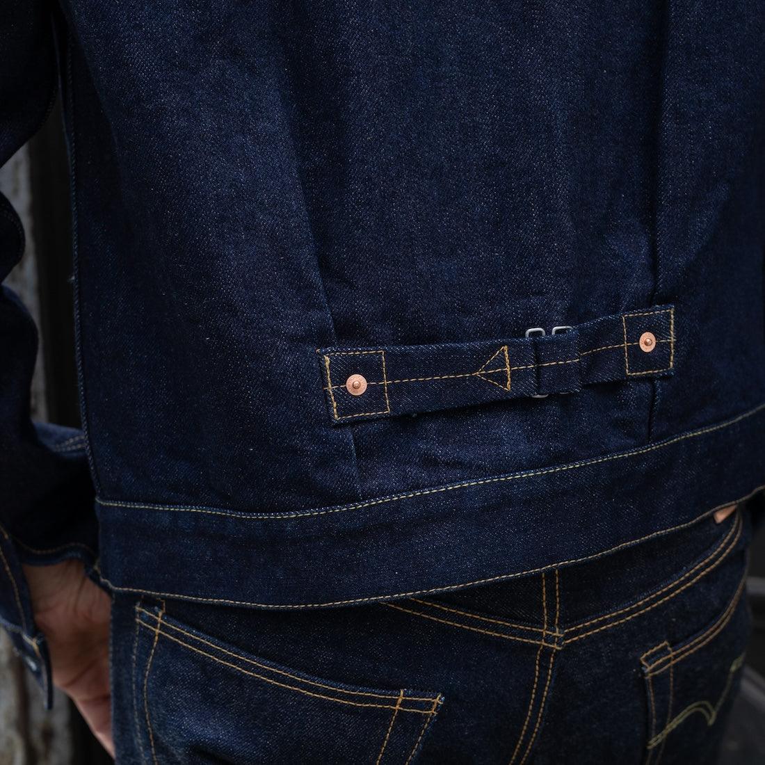IHJ-139-IND - 19oz Selvedge Denim Type II Jacket - Indigo - Image 3