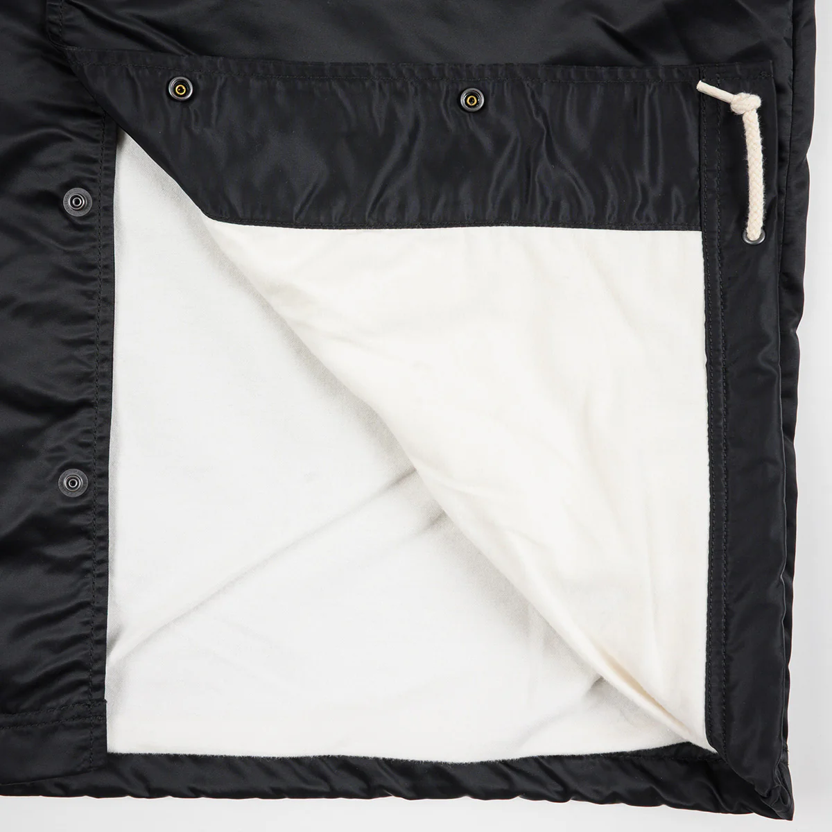 IHJ-160-BLK - 4.8oz Nylon Coach Jacket - Black - Image 8