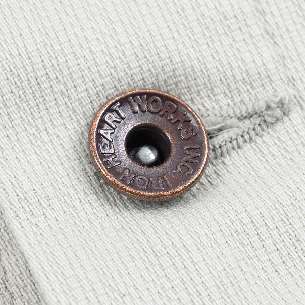 IHJ-162-GRY - 11oz Piqué Modified Type III Jacket - Light Grey - Image 11