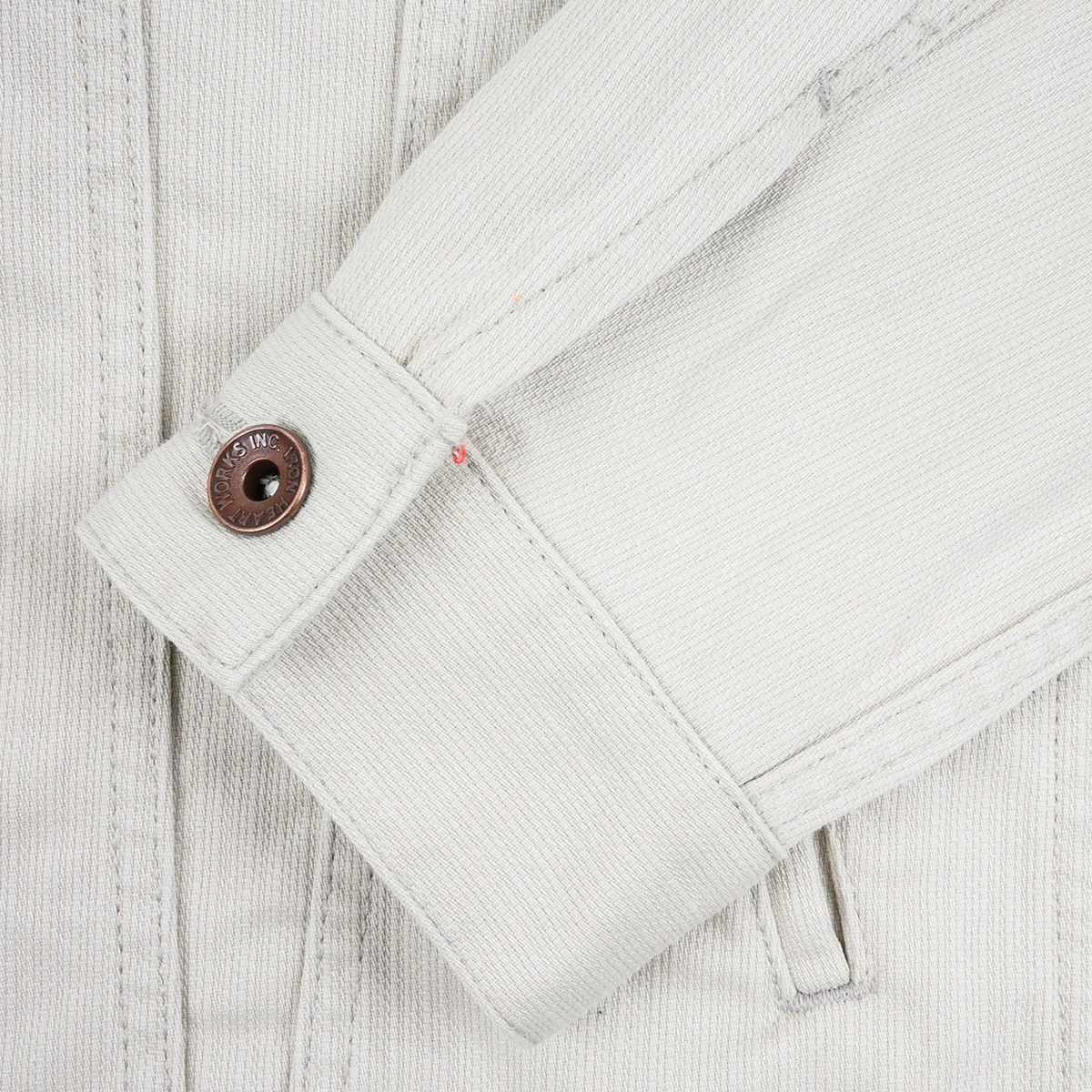 IHJ-162-GRY - 11oz Piqué Modified Type III Jacket - Light Grey - Image 12