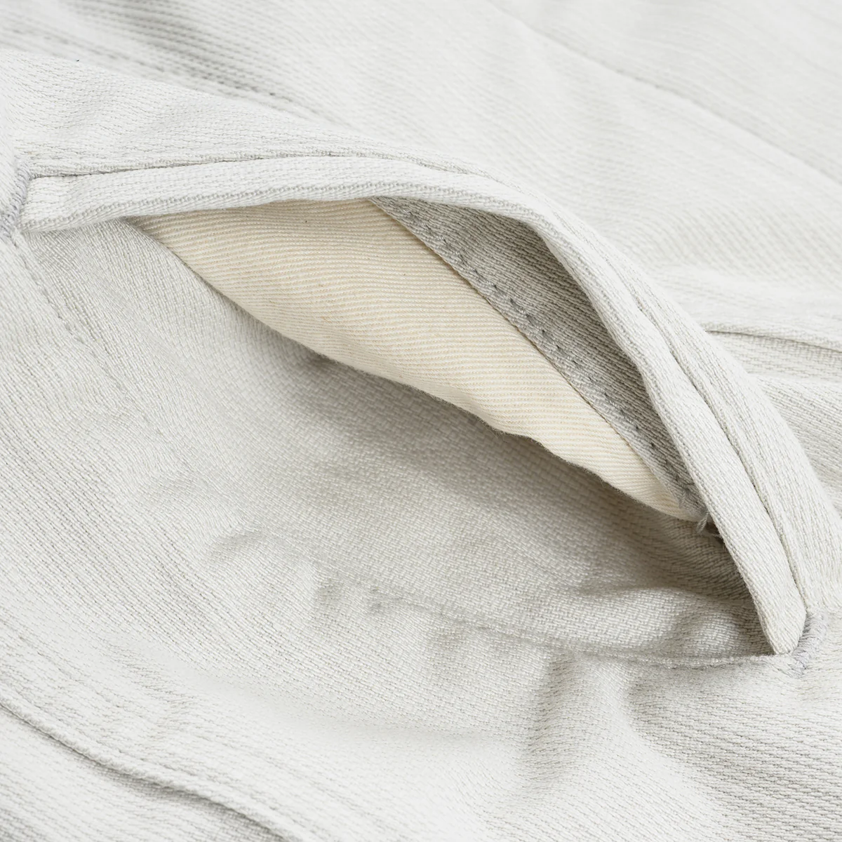 IHJ-162-GRY - 11oz Piqué Modified Type III Jacket - Light Grey - Image 7