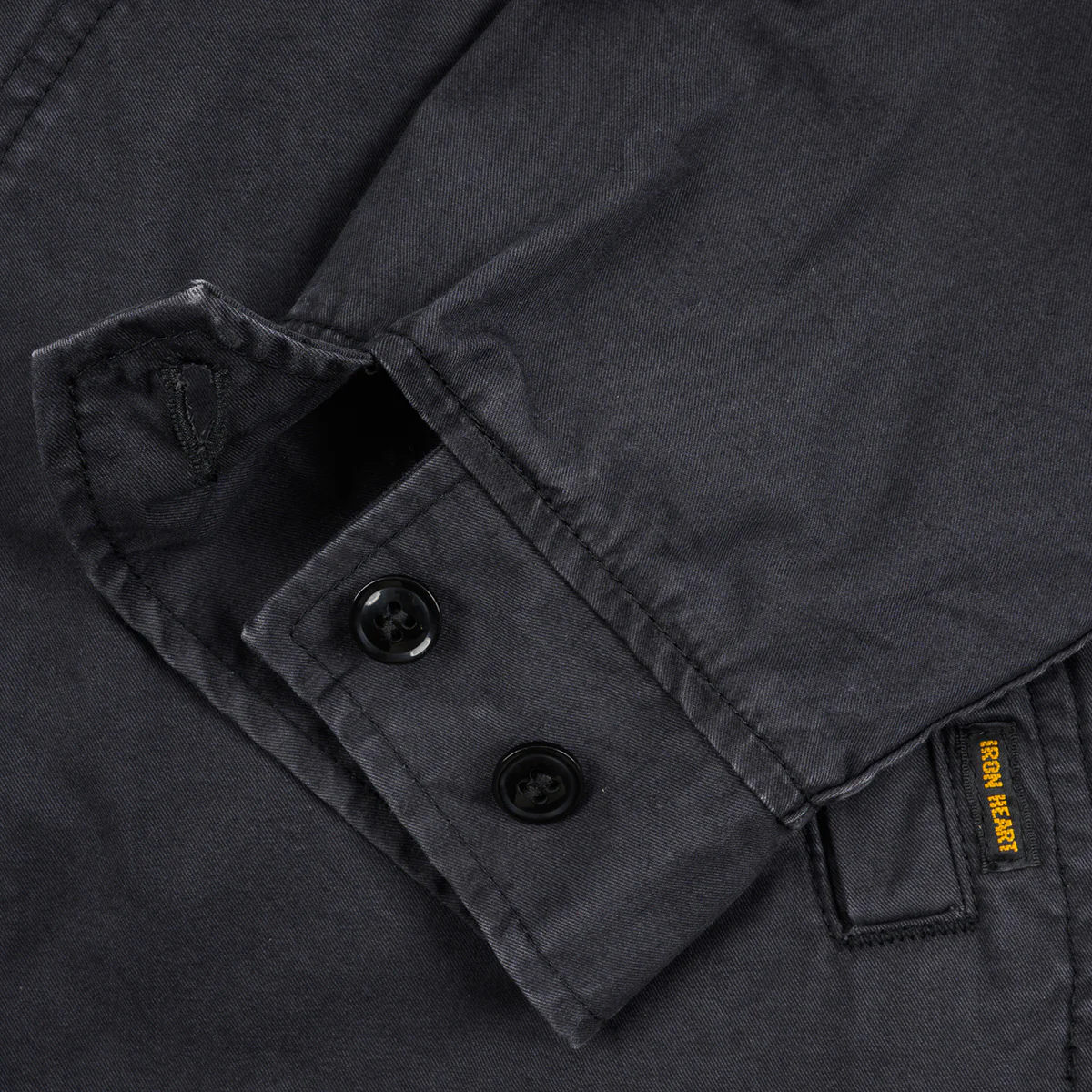 IHJ-165-BLK - 6.2oz Serge Drizzler Jacket - Black - Image 12